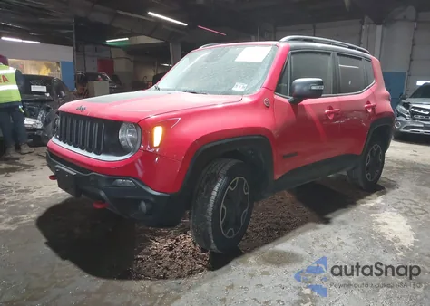 2015 Jeep Renegade Trailhawk из США, поврежденный, VIN ZACCJBCT7FPC38846